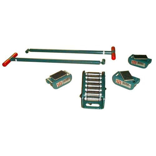 Hilman Rollers, RS-8-4S, Light Duty Set, 8 Ton Capacity