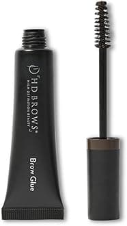 HD BROWS Brow Glue Brow Setting Gels Extreme Hold Gel, Medium Brown