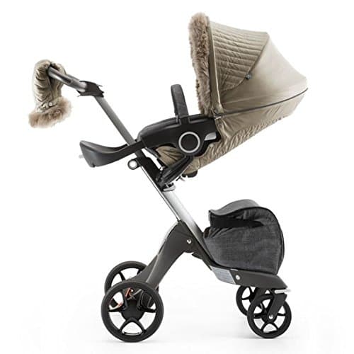 Stokke Stroller Winter Kit, Bronze Brown