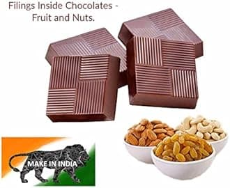 Choco ManualAT | Photo printed wooden box of chocolates with printed wrappers | Box of 12 Chocolates