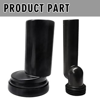 Wall-Hung Toilet Pipe Connector Compatible with Geberit 405.116 HDPE Bowl Connection Set,fit for Wall Hung Toilet Tank,with Fastening Material,Bidet & Bidet parts,N/A