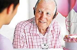 Bellman & Symfon Personal Headphones with Microphone – Lightweight Clear Sound Amplifier and Communication, Adjustable Phone Amplifier, and Listening Accessory Sound Booster for All Ages