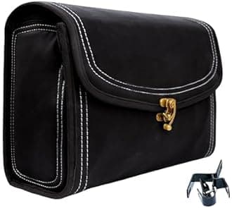 Faux Leather | Side Bag For Motorcycle | Universal Side Bag/Saddle/Travel Bag/Carrier For All Type Of Bikes (Black)