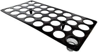1020 Net Pot Tray 5 Pack for Aquaponics and Hydroponics