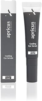 Forte Series Apricus Eye Serum, Caffeine Peptide Formula, Lightweight Serum for Dark Circles, Puffiness and Fine Lines