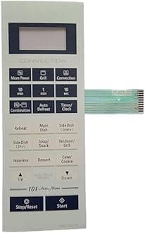 Microwave Oven Membrane Compatible with Panasonic NN-CT651M