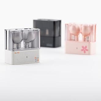 Moondrop Block Semi in Ear Flath ead Earbuds True Wireless Earphones (Black)