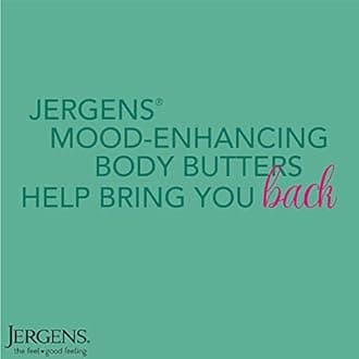 Jergens Body Butter Moisturizers, 7 fl oz 2PK, with Energizing Citrus and Calming Lavender, Softens and Soothes Dry Skin