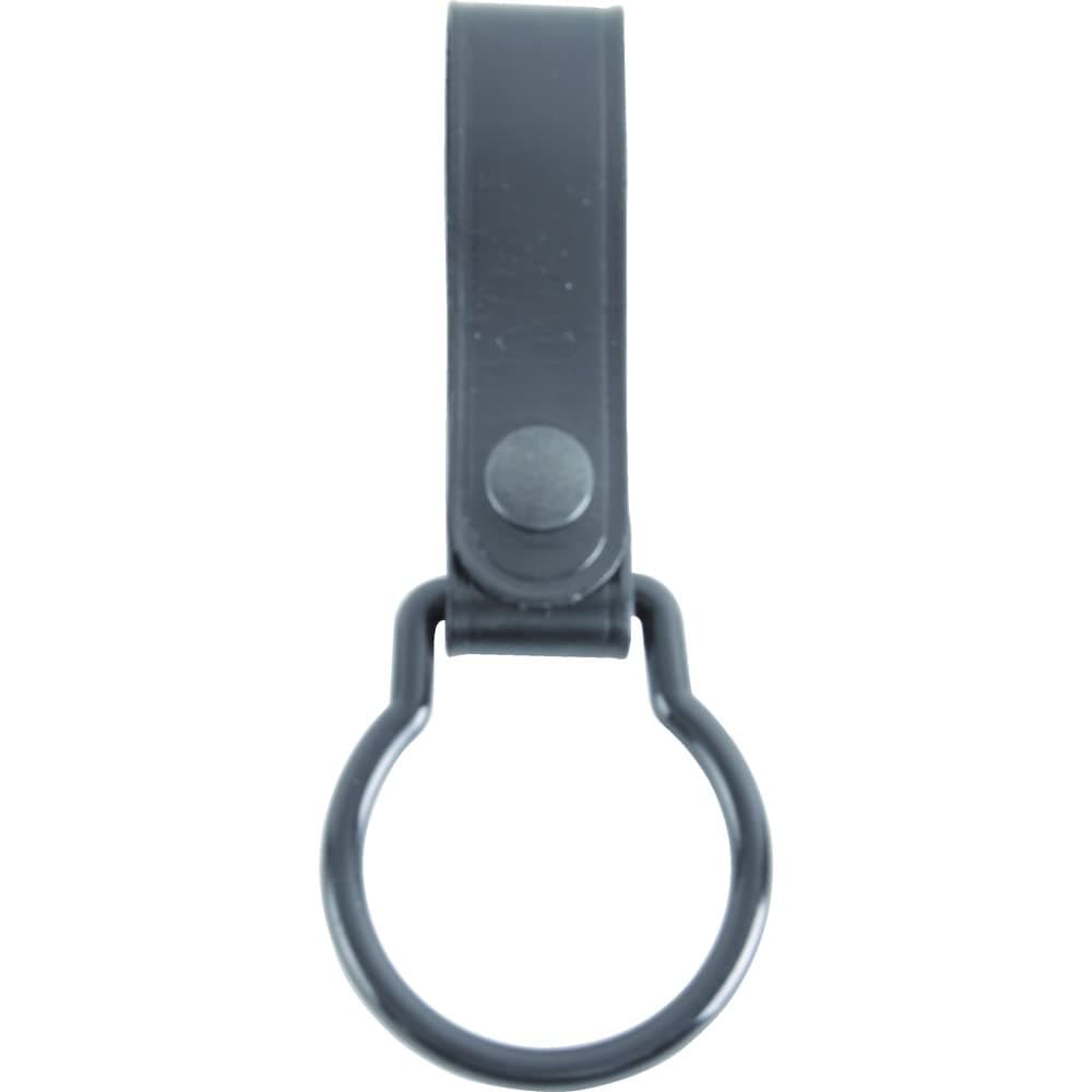 Black Plain Leather Belt Holder for D-Cell Flashlight