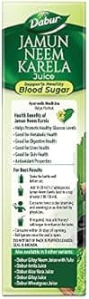 Dabur Jamun Neem Karela Juice : 100% ayurvedic juice for diabeties and boosting immunity