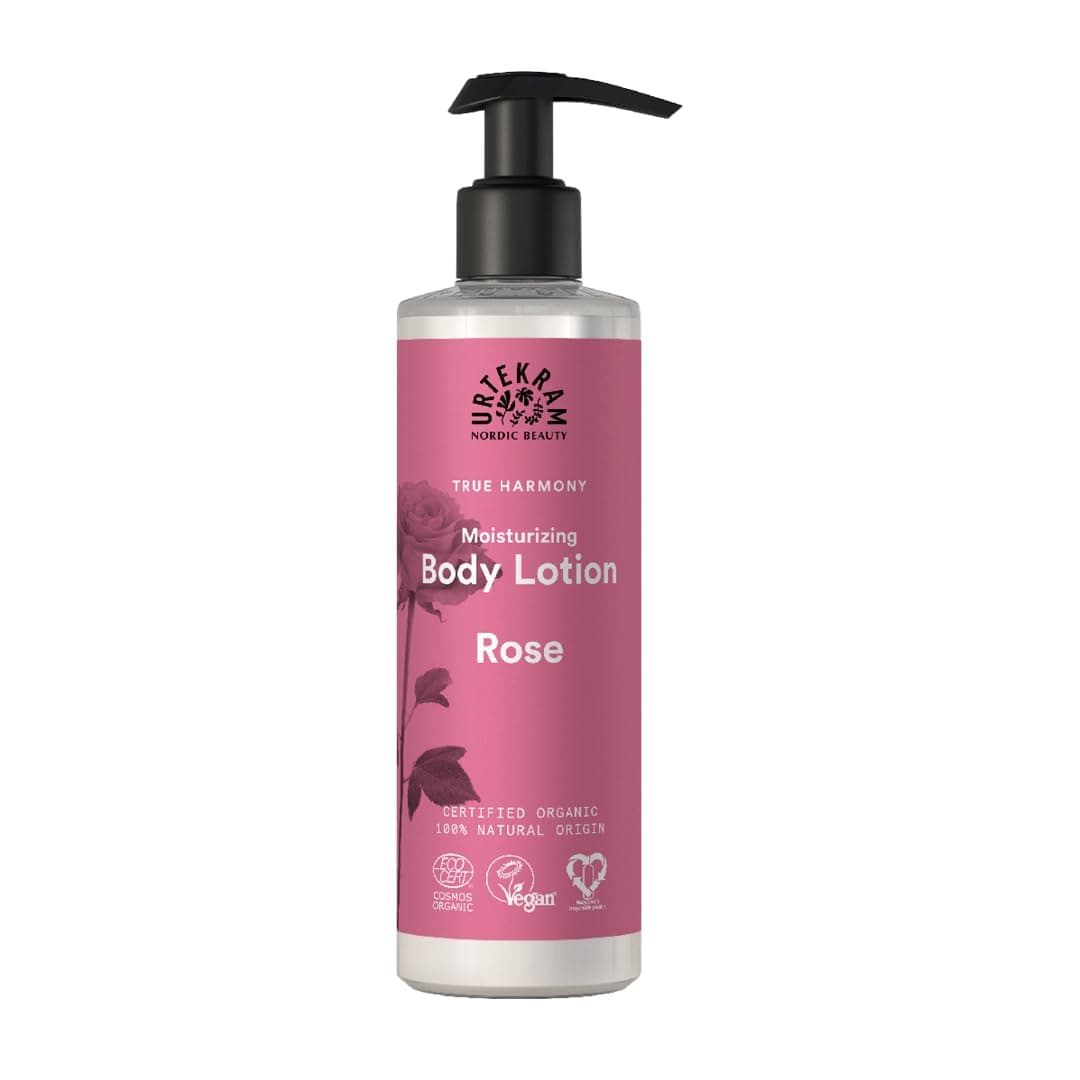 URTEKRAM Rose Body Lotion, 245 ML