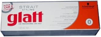 Schwarzkopf Glatt Chemical Hair Straightener -0 - Naturally very curly/frizzy hair