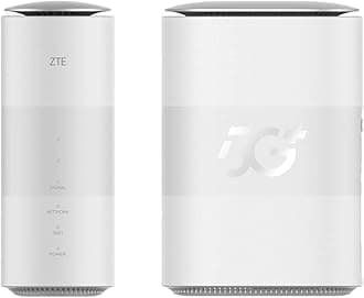 ZTE5G CPE MC888, Unlocked 5G WiFi Home Router, Fast WiFi 6, Up to 3.8Gbps, Premium Design with Low Power Consumption