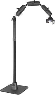 Pro Phone Stand For Live Streaming Baking Crafting Stamping And Art Or Tutorial Videos Black Retail Hd8Rv29