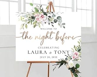 Wedding Welcome Sign, Our Wedding Sign, Welcome To Our Wedding Sign, Wedding Signs For Ceremony And Reception, Welcome Wedding Signs, Minimalist Sign For Wedding #15