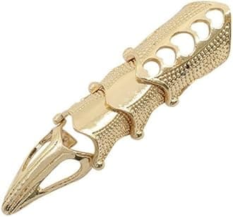 THE MEN THING Innovative Knuckle Full Finger Ring Collections | Adjustable Knuckle Joint Full Finger Ring for Men & Boys