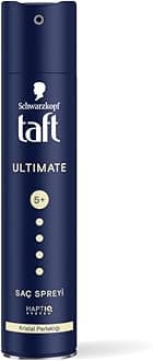 Schwarzkopf Ultimate Hair Spray For Hair With Crystal Shine | Hold 5+ For 72H hold | Protects From Wind And Humidity | No Stickiness | Easy To Brush Out | For Salon Like Finish - 250Ml.