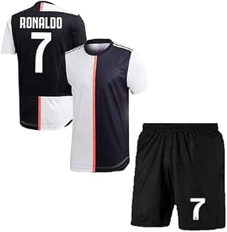Messi 10 Football Jersey Tshirt 2024 with Printed Shorts for (Men,Kids & Boys)(Medium 38,Multicolor-7)