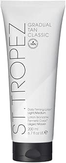St.Tropez Gradual Tan Firming Lotion, Sun Kissed Glow Self Tan Moisturizer, 5 Skincare Benefits, Vegan, Natural & Cruelty Free, 6.7 Fl Oz