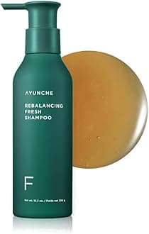 Rebalancing Shampoo Fresh 11 fl. oz. [For Oily Scalp] | Cleanse Excess Sebum & Oiliness | Strengthen and Protect Hair Roots | Anti-Hair Loss and Anti-Thinning Shampoo | Korean Salon Brand