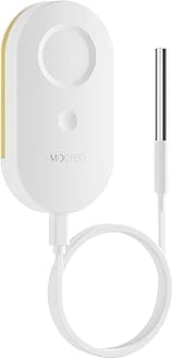 MS1 Wireless Thermometer Freezer Alarm Sensor, Upgraded Version of ST5, Hub Required (Not Included), Email & App Alert, Data Logging, No Subscription, for Fridge, Freezer, Hot Tub