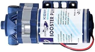 IONIX 100% copper, Metal body Kemflow ro booster pump | ro booster motor | high pressure Ro motor | kemflow ro pump | imported from Korea, 1 Piece, Silver