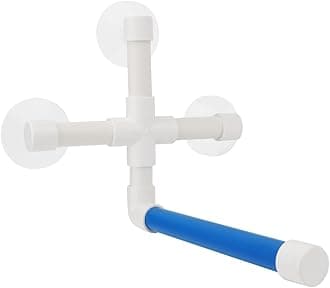 Hypeety Pet Parrot Bath Perches Rack Suction Cup Bird Window and Shower Perch Parakeet Standing Platform for Budgies Parakeet Bath Perch Toy