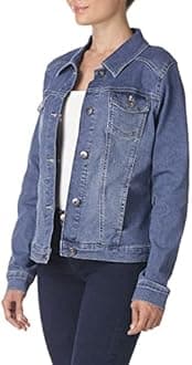 Wrangler Authentics Women's Denim Jacket Denim Jacket