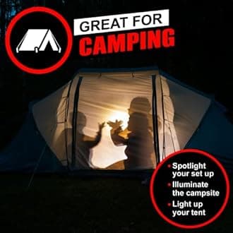 GearLight LED Flashlight Bright, Zoomable Tactical Flashlights with High Lumens and 5 Modes for Emergency and Outdoor Use -Camping Accessories -S1000 - S1000-1 Pack, (Batteries Included)