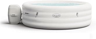 60011 Vegas Hot Tub with 140 AirJet Massage System Inflatable Spa with Freeze Shield Technology, 4-6 Person