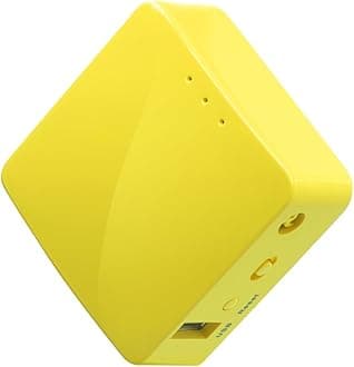 GL-MT300N-V2 (Mango) Wireless Mini Portable VPN Travel Router, Mobile Hotspot in Pocket, WiFi Repeater Bridge, Range Extender, OpenVPN Client, 300Mbps High Performance, 128MB RAM