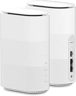 MC801A 5G CPE Router with sim slot Wi-Fi 6 802.11ax, Dual Band 2.4 GHz 5 GHz, up to 32 Devices, 2 Port LAN, GbE, White