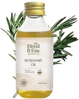Rosemary Hair Oil with Jojoba Oil & Vitamin E | Big Bottle, 200ml