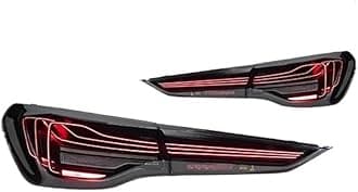Tail Lamp Compatible for BMW 4 series M4 Tail Light G22 G23 G82 GSL 425I 430I Rear Fog Brake Turn Signal Automotive Accessories(Red)