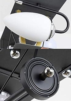 LAKIQ Children’s Room Cartoon Airplane Pendant Light Modern LED Creative Aircraft Hanging Chandelier Ceiling Lighting Fixture for Boys Girls Kids Room Bedroom (Yellow)