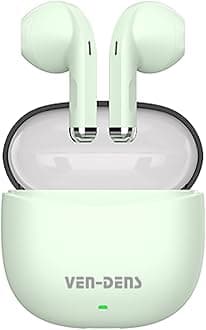 Wireless Earbuds For Samsung Galaxy S24 S25 FE Plus Ultra / A17 A56 A36 A26 A16 A15 5G A25 A35 A55/ S23 FE, Wireless Bluetooth 5.3 Earbuds with Microphone Hi-Fi Stereo Sound Headset (GREEN)