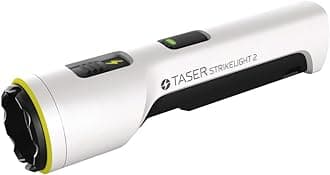 StrikeLight 2 Rechargeable Self-Defense Flashlight with Painful 10 µC Stun Charge | Portable, Lightweight Protection for Running, Jogging, Pet Walking, Camping, Hiking, and Outdoors