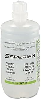 Honeywell Saline Personal Eyewash Bottles, 16oz by Honeywell