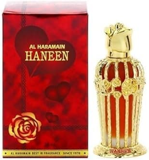 Al HaramainHaneen for Unisex Adult - 0.84 oz Concentrated Perfume Oil