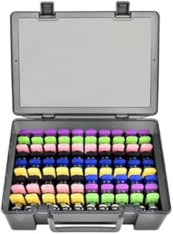 Flash Drive Case USB Memory Stick SD Card Storage Organizer- Holds 134pcs Thumb Drive Electronic Accessories Holder for Sandisk/for Samsung/for Inland/for PNY/for Netac (Gray)