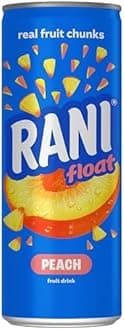 Rani Float Peach Fruit Drink 240ml (Sugar)