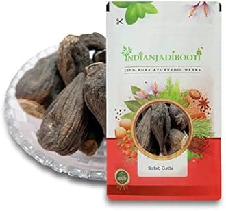 Salab Gatta (100g) | Premium Orchid Root (Orchis Mascula) | Salam Gatta | Original Ayurvedic Rasayana for Strength, Vigor & Physical Vitality | Whole Dried Tubers | Stone Hard Quality