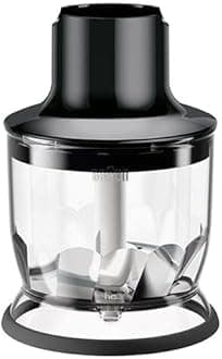 Braun MQS200BK MultiQuick Chopper Hand Blender Attachment, 1.5-Cup