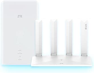 ZTE MC889 + T3000, New Gen 5G Outdoor Antenna MC889 Paired with WiFi 6 Router T3000, Strong Signal, High Performance, 5G Coverage for up to 128 Users + 2 Year Warranty