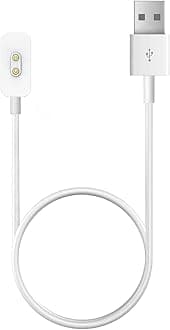 Charger Cable Replacement for Xiaomi Mi Band 9/Band 8/Redmi Watch 3/4/5 (White, 1 Pack/1.9Ft)