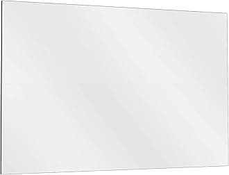 48x60 Inch Rectangle Frameless Bathroom Vanity Mirror with Beveled Edge - Shatterproof Wall Mounted Decorative Glass with Safety Backing for Living Room Bedroom Hallway Entryway