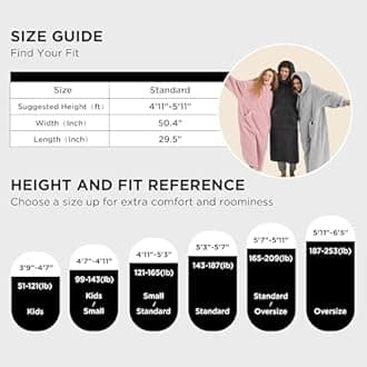 Bedsure Wearable Blanket Hoodie, Valentines Day Gifts for Her Wife Women Girlfriend, Shaggy Sherpa Oversized Hooded Blanket