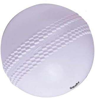 Silicone Soft Cricket Balls Practice Training for All Age Group Recommended for Indoor/Outdoor Street & Beach Crickets, White