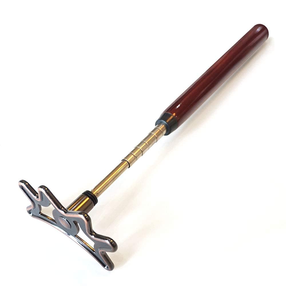 Billiard Bridge Retractable Pool Stick with Removable Bridge Head Portable Design Screw on Bridge Head Pool Cue Accessory