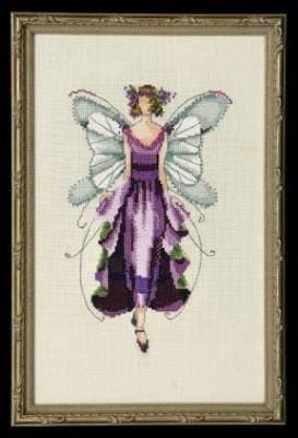 Violet, Cross Stitch from Nora Corbett